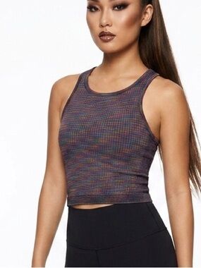 LULULEMON | EBB TO STREET CROPPED HIGH NECK TANK BRA